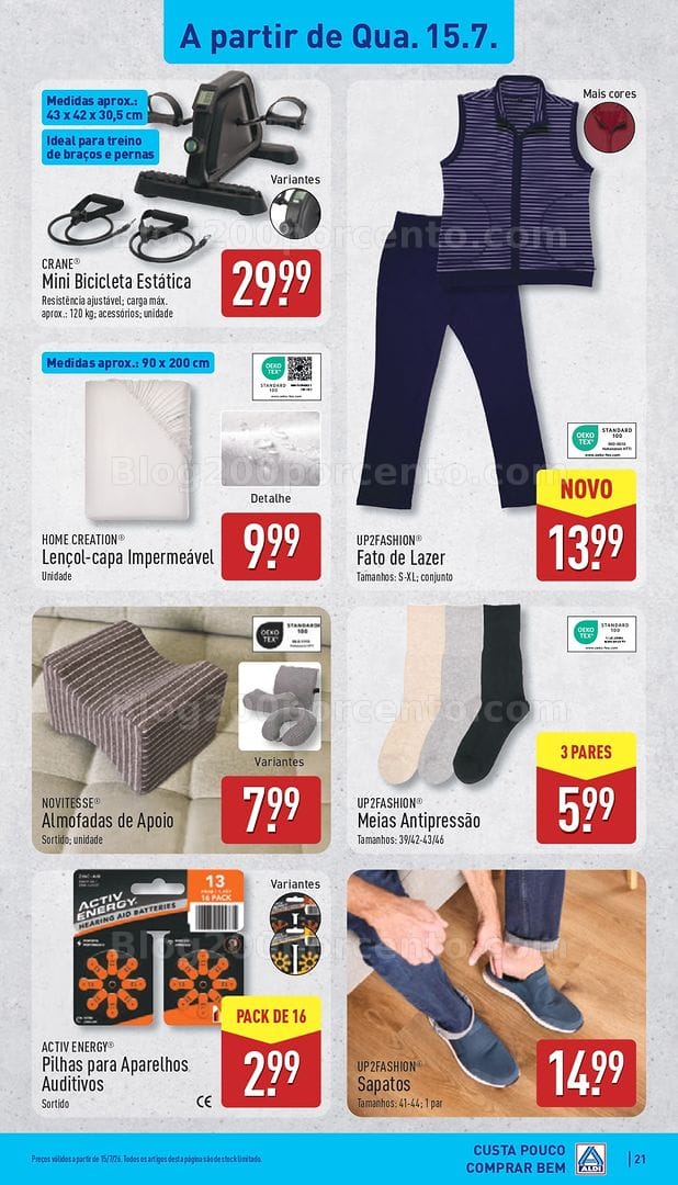 Antevisão Folheto ALDI Promoções de 13 a 19 julho